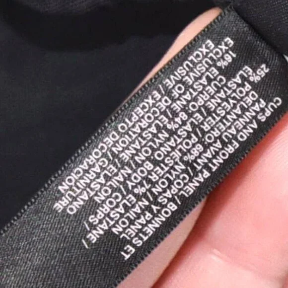 NWT Victoria Secret Black Lace Mesh Bustier Slip Size 36B Lingerie Garter Corset - Picture 9 of 9